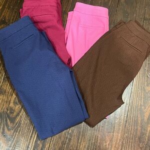 Crown & Ivy Millennial Women’s Pants - 4 pair